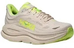 Hoka Laufschuhe Bondi 9 (D&auml;mpfung) beige/grau/neon Herren