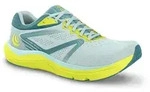 Topo Laufschuhe Magnifly 4 (D&auml;mpfung, 0mm Sprengung) blau/lime Damen
