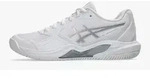 Asics Tennisschuhe Gel Dedicate 9 Clay/Sandplatz weiss/silber Damen