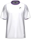 Head Tennis-Tshirt Slice (Moisture Transfer Microfiber Technologie) 2026 weiss/lila