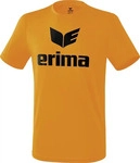 Erima 2081914-XL, Erima Sport-Tshirt Promo (100% Polyester) orange/schwarz Herren,
