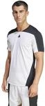 adidas Performance adidas Tennis-Tshirt FreeLift Pro HEAT.RDY weiss/schwarz Herren