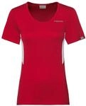 Head Tennis-Shirt Club Technical rot Damen