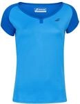 Babolat Tennis-Shirt Play Club Cap Sleeve hellblau M&auml;dchen