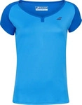 Babolat 3GP1011-4049-10/12, Babolat Tennis-Shirt Play Club Cap Sleeve hellblau