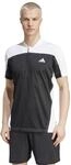 adidas Performance adidas Tennis-Polo Henley Pro FreeLift Heat.Rdy schwarz/weiss