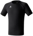 Erima Sport-Tshirt Basic Performance (100% Polyester, Mesh-Eins&auml;tze) schwarz Herren