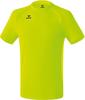 Erima Sport-Tshirt Basic Performance (100% Polyester, Mesh-EinsĂ¤tze) neongelb