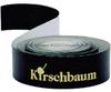 Kirschbaum Kopfschutzband fĂĽr Tennis-SchlĂ¤gerrahmen schwarz 25m Rolle