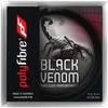 Polyfibre Tennissaite Black Venom (Haltbarkeit+Kontrolle) schwarz 12m Set