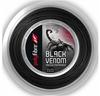 Polyfibre Tennissaite Black Venom (Haltbarkeit+Kontrolle) schwarz 200m Rolle