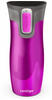 Contigo Thermotrinkflasche Autoseal West Loop Edelstahl 470ml (tropffrei,...