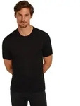 Icebreaker Unterw&auml;sche Tshirt 200 Oasis SS Crewe enganliegend (Merinowolle) schwarz