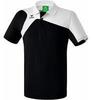 Erima Sport-Polo Club 1900 2.0 (100% Polyester) schwarz/weiss Kinder