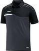 JAKO Sport-Polo Competition 2.0 (100% Polyester) anthrazit/schwarz Herren