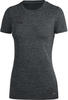 JAKO Sport/Freizeit Shirt Premium Basics (Polyester-Stretch-Jersey) dunkelgrau
