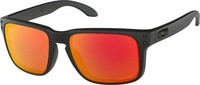 Oakley 0OO9102-9102E2, Oakley Sonnenbrille Holbrook (Glasfarbe: Prizm ruby) schwarz