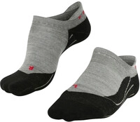 Falke Trekkingsocke TK5 Invisible F&uuml;&szlig;linge grau/schwarz Damen - 1 Paar