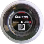 Gamma Tennissaite Moto (Haltbarkeit+Spin) schwarz 200m Rolle