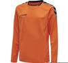 hummel Sport-Langarmshirt hmlAUTHENTIC Poly Jersey (leichter Jerseystoff) orange