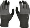 Nike Handschuhe Running/Laufen Graphic 2.0 (Knitted Tech+Grip) schwarz/grau - 1...