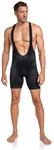 Sch&ouml;ffel Fahrradhose Skin Pants Bib 8h (3D-Thermogeformtes Sitzpolster) kurz schwarz
