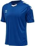 hummel Sport-Tshirt hmlCORE XK Poly Jersey (robuster Doppelstrick) Kurzarm dunkelblau