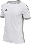 hummel Sport-Tshirt hmlLEAD Poly Jersey (Mesh-Material) Kurzarm weiss Herren