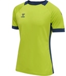 hummel Sport-Tshirt hmlLEAD Poly Jersey (Mesh-Material) Kurzarm lime Herren