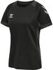 hummel Sport-Shirt (Trikot) hmlLEAD Poly Jersey (Mesh-Material) Kurzarm schwarz Damen