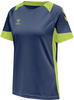 hummel Sport-Shirt (Trikot) hmlLEAD Poly Jersey (Mesh-Material) Kurzarm denimblau