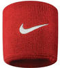 Nike Schweissband Swoosh (72% Baumwolle) rot - 2 StĂĽck