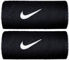 Nike Schweissband Swoosh Jumbo (74% Baumwolle) obsidian - 2 StĂĽck