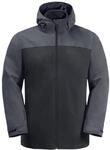 Jack Wolfskin Winterjacke Taubenberg 3in1 (wasser- und winddicht, Fleece-Innenjacke)