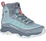 Merrell Wanderschuhe Moab Speed Thermo Mid WP (Vollnarbenleder, wasserdicht)