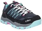 CMP Wanderschuhe Rigel Low WP (Trekking, wasserdicht) dunkelblau/aquablau Kinder