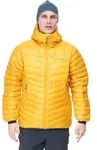 Bergans Winter-Daunenjacke Senja Light Down Hood (leicht, warm) gelb Herren