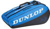 Dunlop Tennis-Racketbag FX Club (Schlägertasche, 2 Hauptfächer) schwarz/blau...