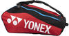 Yonex Racketbag Club Line #22 (SchlĂ¤gertasche, 3 HauptfĂ¤cher) rot 12er