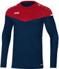 JAKO Sport-Langarmshirt Sweat Champ 2.0 (100% Polyester) marineblau/rot Kinder