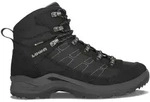 Lowa Wanderschuhe Taurus Pro Mid GTX (All-Terrain, Veloursleder, wasserdicht) schwarz