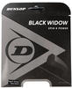 Dunlop Tennissaite Black Widow (Haltbarkeit+Spin) schwarz 12m Set
