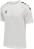 hummel Sport-Tshirt hmlCORE XK Core Poly (Interlock-Stoff) Kurzarm weiss Herren