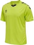 hummel Sport-Tshirt hmlCORE XK Poly Jersey (robuster Doppelstrick) Kurzarm limegr&uuml;n