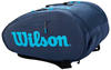 Wilson Racketbag Padel Super Tour Bag (2 HauptfĂ¤cher) navyblau