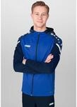 JAKO Kapuzenjacke Performance (Polyester-Fleece) royalblau/marineblau Herren