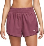 Nike DX6016-654, Nike Dri - Fit One High Rise 2in1 3in Shorts Damen mauve