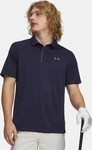 Under Armour 1290140-410, Under Armour Tech Polo Herren - Dunkelblau, Grau