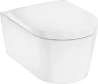 hansgrohe 62021450, hansgrohe EluPura Wand-WC-Set 62021450 wei&szlig;, HygieneEffect
