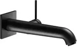 Keuco Ixmo Einhebel-Waschtischmischer 59516371202 Ausladung 225 mm, schwarz matt,